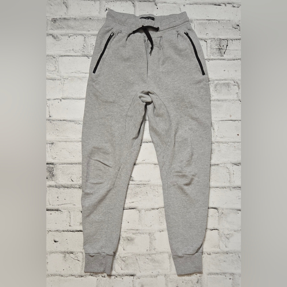 CSG Heather Gray Joggers Athleisure Streetwear Sweatpants Lounge